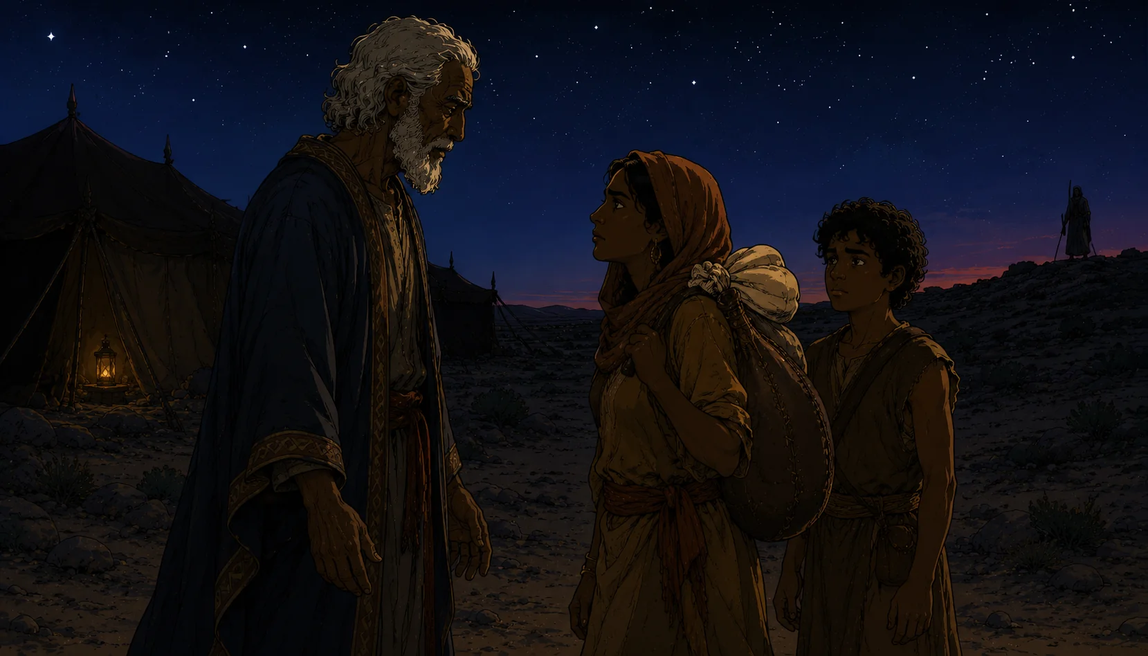 Abraham Rises Early — Sends Hagar Away